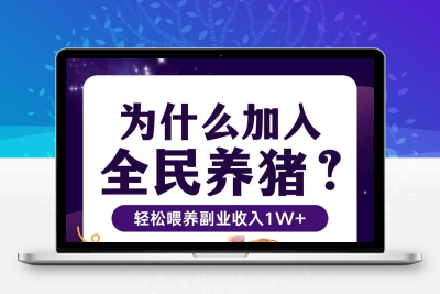 全民养猪内排，9月初上线，招募首批领导人，长线控盘，必火项目-987首码网