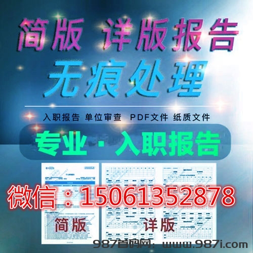 新版个人PDF征信报告可以做到无痕修改吗-987首码网