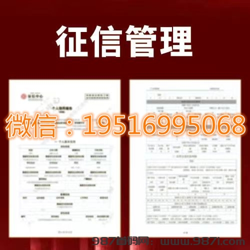 保定入职打印出来的纸质征信报告修改 - 987首码网