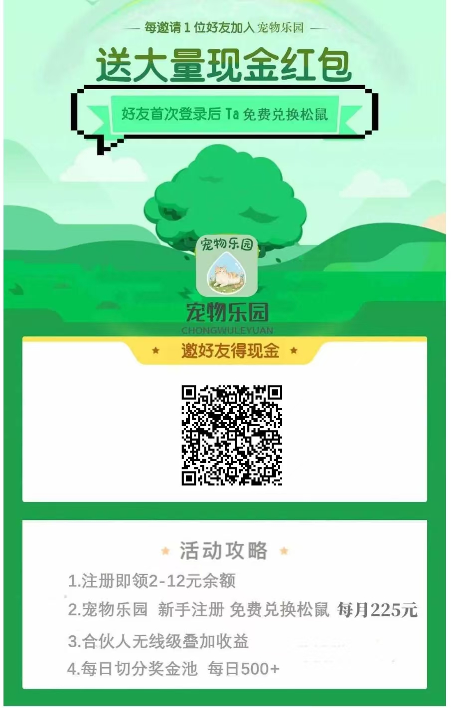 首码《宠物乐园》注册送2-10元现金红包,直推12.5一人,挂机收益 - 987首码项目网