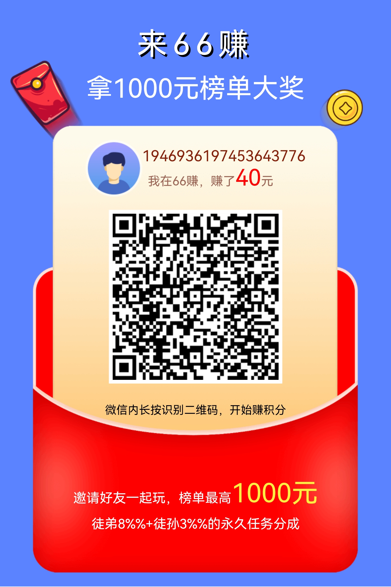 66赚 投票点赞 长期稳定 - 987首码项目网